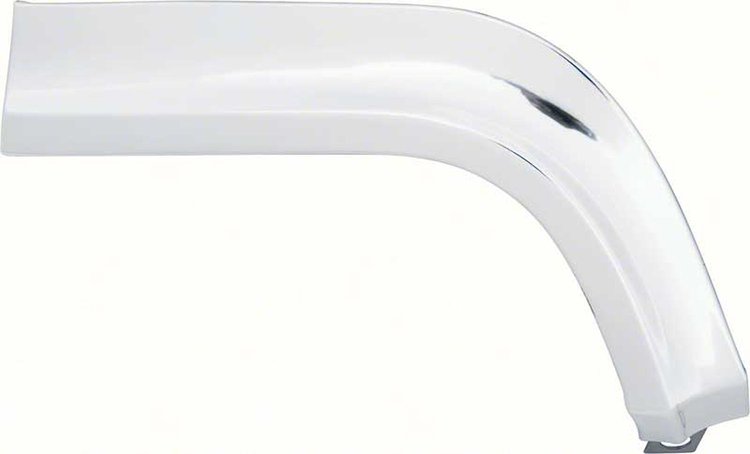 3827131 Upper Outer Front Eyebrow Molding-1963 Impala, Bel Air, Biscayne; LH
