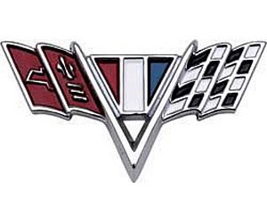 V-Flag Front Fender Emblem 1967 Camaro