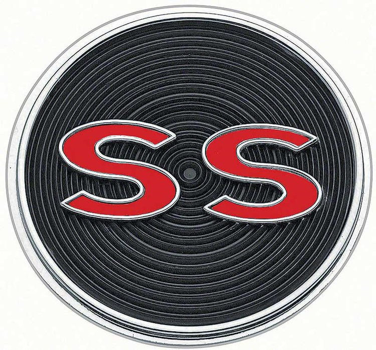 3843986 Floor Console Emblem 1964 Impala SS