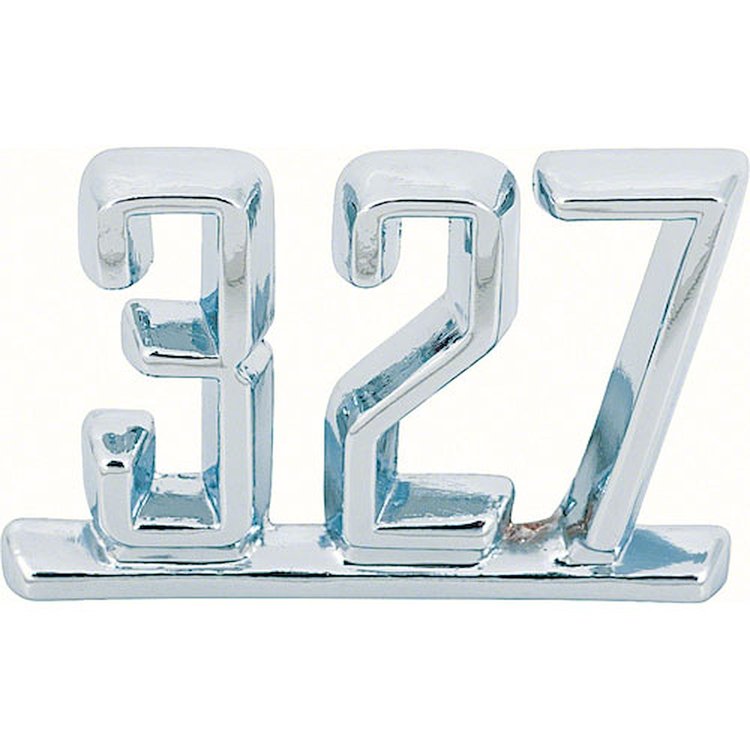 Front Fender Emblem 1967 Camaro 327