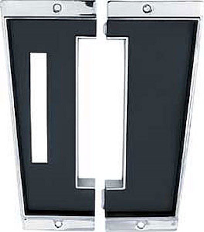 Console Shift Plate Fits Select Chevy Camaro, Nova, Pontiac Firebird Models w/ Auto Trans [2 Piece]
