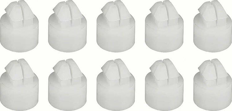 3899847 Headlight Bezel Nut Set 1967-68 Camaro; Set of 10