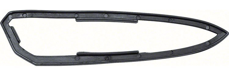 1967 Remote Outer Door Mirror Gasket ; LH