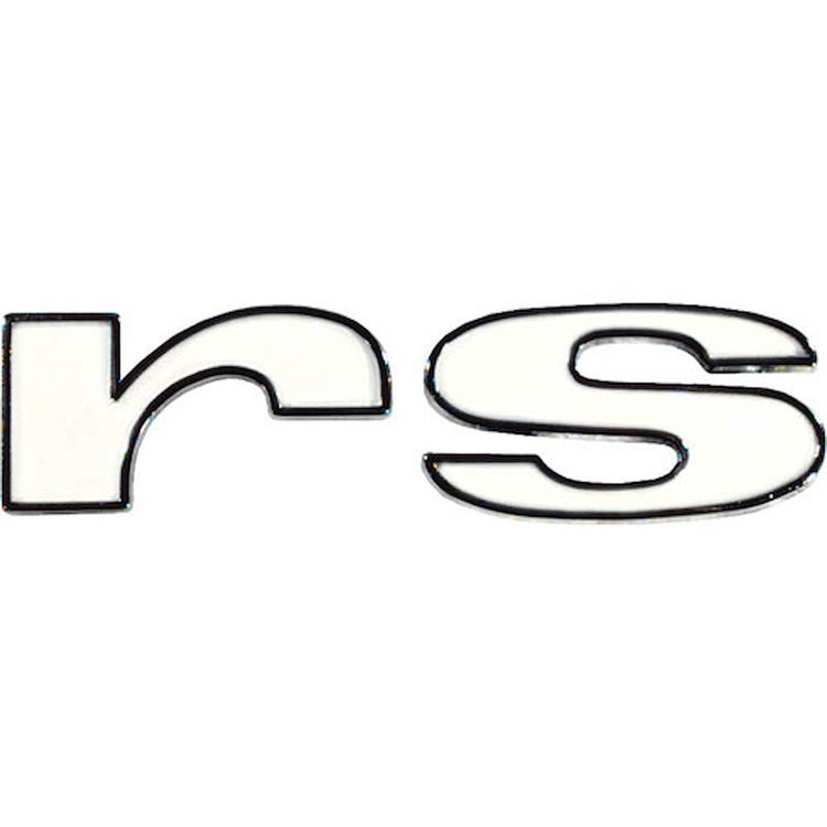 Front Fender Emblem 1967 Camaro RS