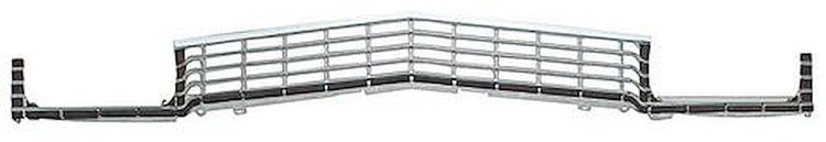 3910612 Front Upper Grille 1968 Impala, Bel Air, Biscayne, Caprice;