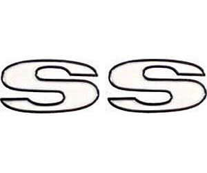 Front Fender Emblem 1967 Camaro SS 350/396