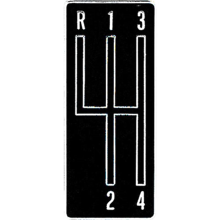 Console Shift Plate 1968-1969 Camaro