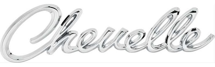 Header Panel Emblem 1968-1969 Chevy Chevelle
