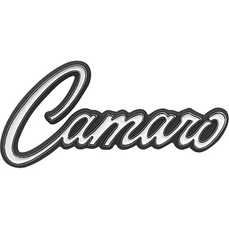 Glove Box Door Emblem 1968 Camaro