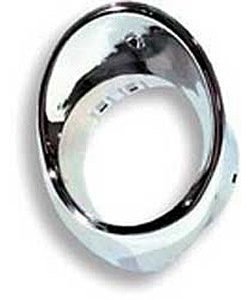 Dash Vent Bezel for 1967-1968 Chevy Camaro, Pontiac Firebird [Chrome, Left/Driver Side]