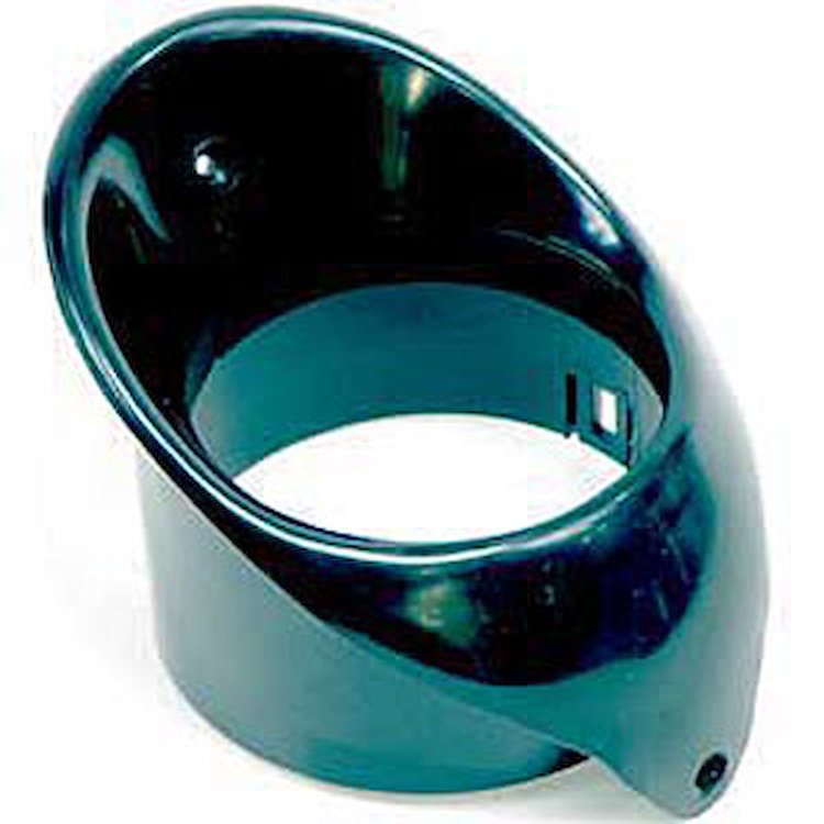 3925743 Dash Vent Bezel 1967-68 Camaro/Firebird; Black; LH