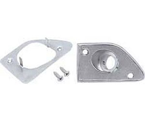1968-69 Camaro / Firebird Remote Outer Door Mirror Bezel ; with Deluxe Interior