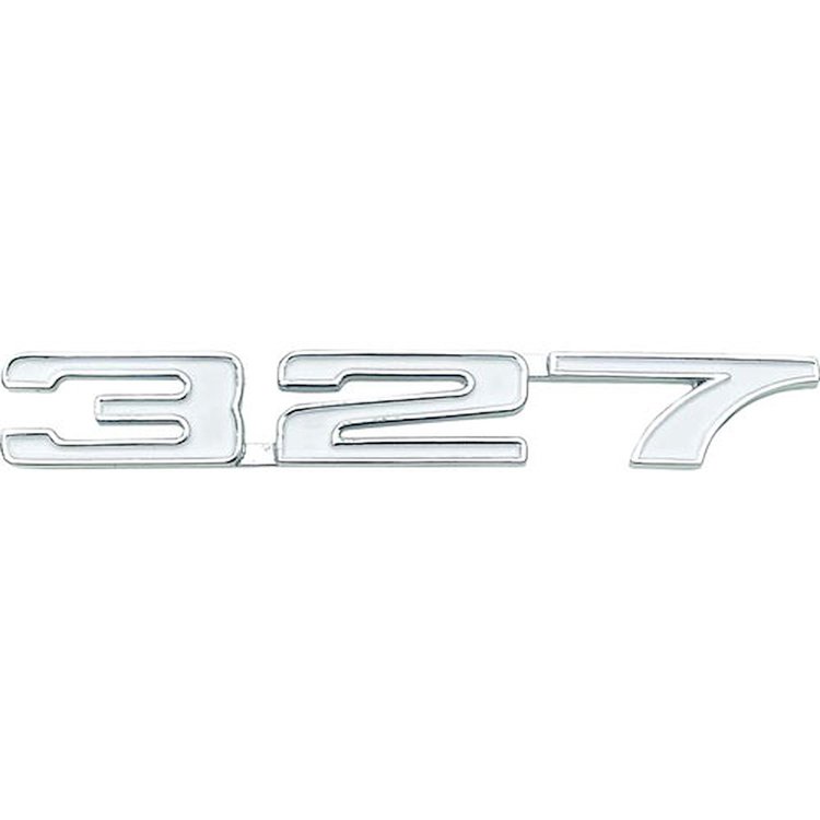 Front Fender Emblem 1968 Camaro 327