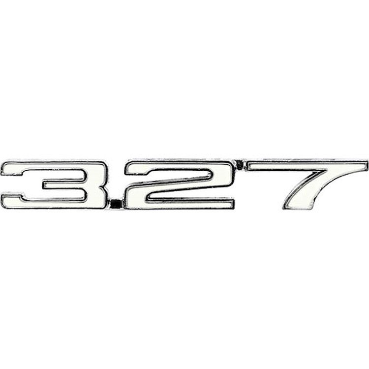 Front Fender Emblem 1968 Camaro 327