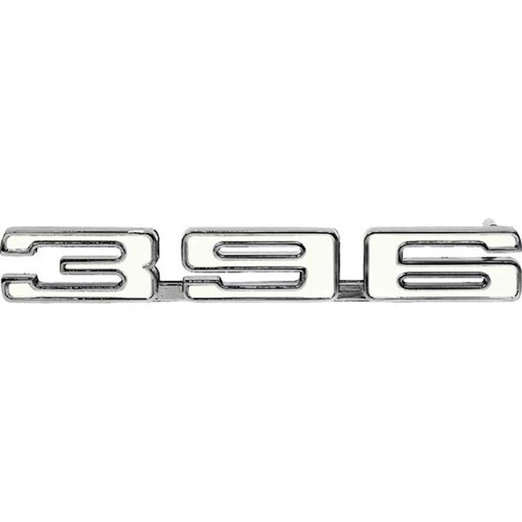 Front Fender Emblem 1968 Camaro 396