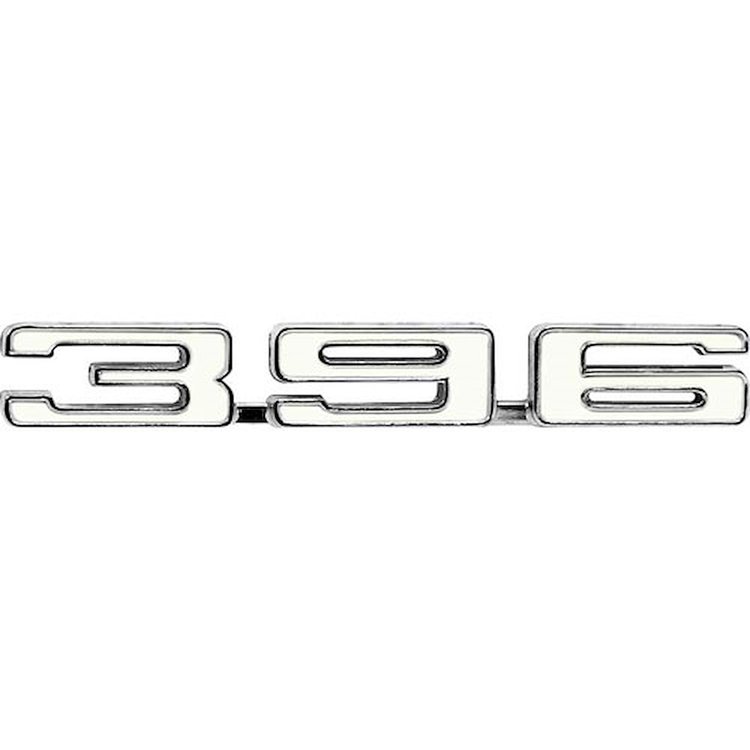 Front Fender Emblem 1968 Camaro 396