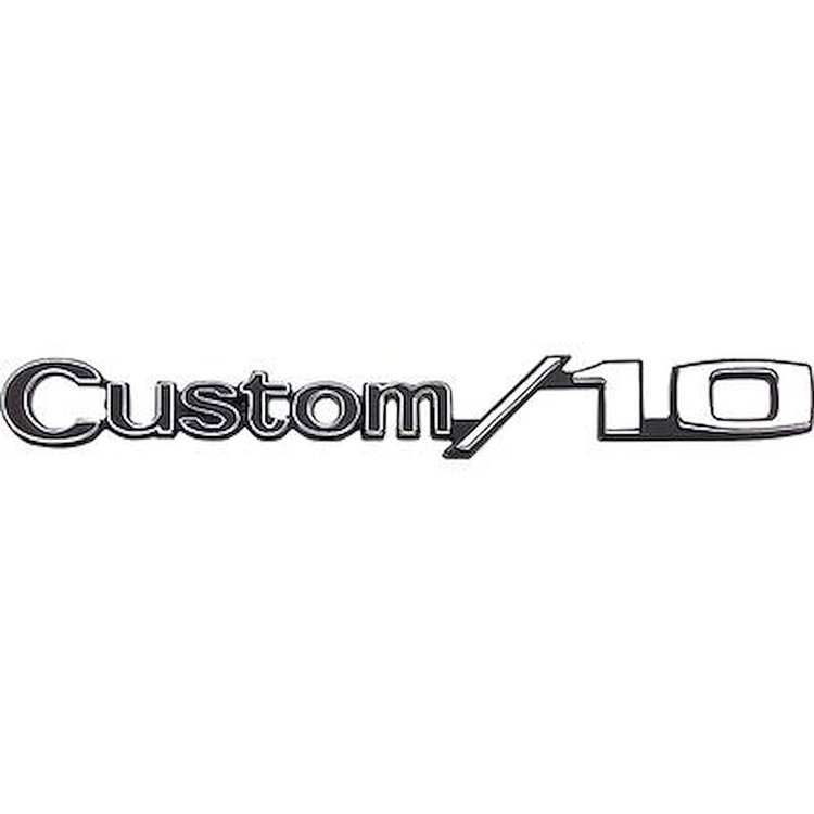 3944759 Front Fender Emblem for 1969-1972 Chevrolet Truck, Suburban [Custom 10]