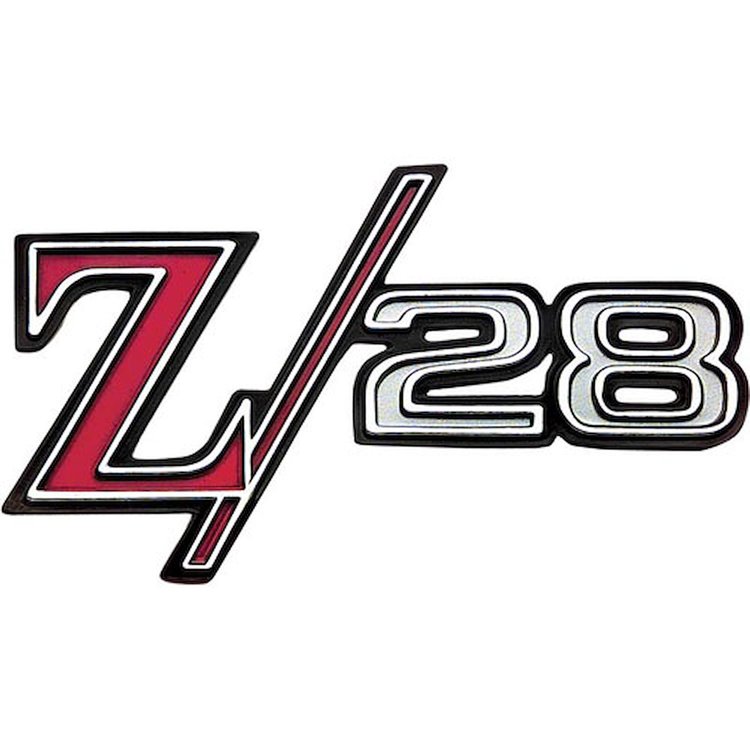 Front Fender Emblem 1968 Camaro Z28