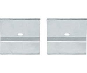 3948552 Dash Grab Handle Backing Plates 1969 Camaro; Pair