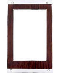 3949591 Console Shift Plate 1969 Camaro; Cherrywood; Automatic Transmission