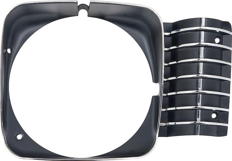 Headlight Bezel 1969-1972 Chevy Nova - Left/Driver Side