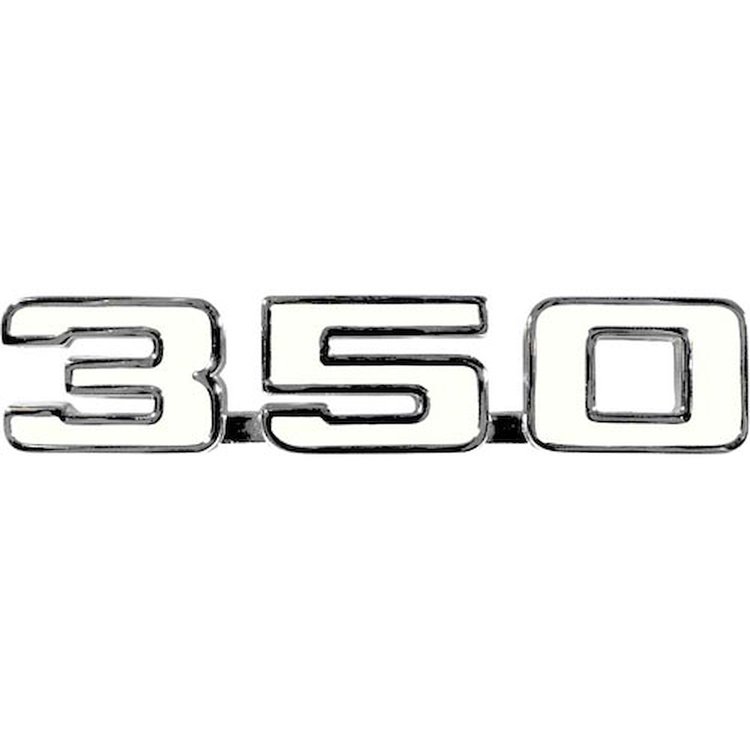 Front Fender Emblem 1969 Camaro 350