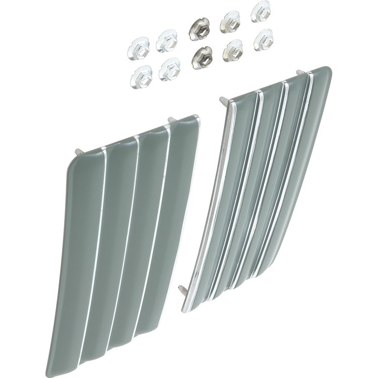 3953843 Front Fender Louvers 1969-72 Chevy Nova