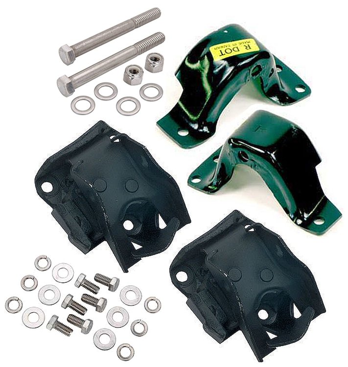Small Block Motor Mount Kit 1967-1972 Chevy Camaro/Nova