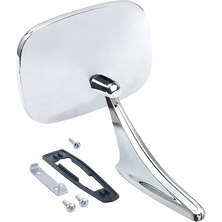 3965921 Exterior Door Mirror for 1970-1972 Chevy Chevelle, Malibu, Monte Carlo [Left/Driver Side or Right/Passenger Side]