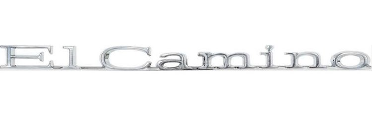 3974322 Front Fender Emblem for 1970 Chevy El Camino