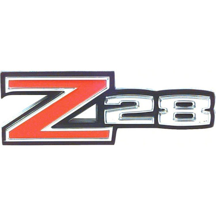 Rear Spoiler Emblem 1970-1971 Camaro Z28