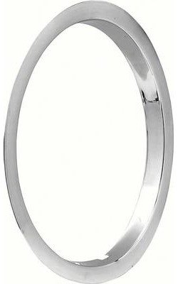 3984525 1970-81 Camaro Z28, 70-73 Chevelle, 5 Spoke Mag Wheel Trim Ring, 15" x 7", Polished Chrome Finish, Each