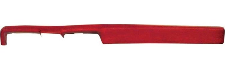 Vinyl-Wrapped OEM Reproduction Dash Pad 1969 Camaro Without A/C - Red