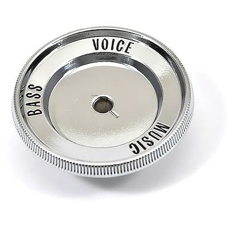 404889 1969-1972 Oldsmobile Cutlass, 442, F85, Inner Radio Knob, Bass Voice & Music