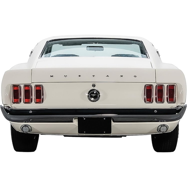 40544ER Rear Lower Valance Panel 1969-70 Ford Mustang; Standard