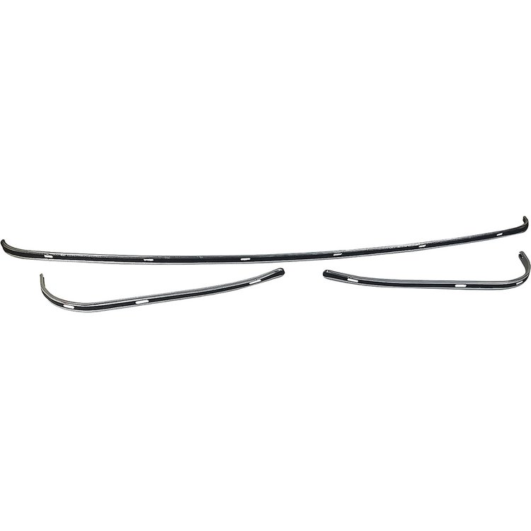 41700A Convertible Top Rear Tack Strip Set for 1965-1966 Ford Mustang Convertible