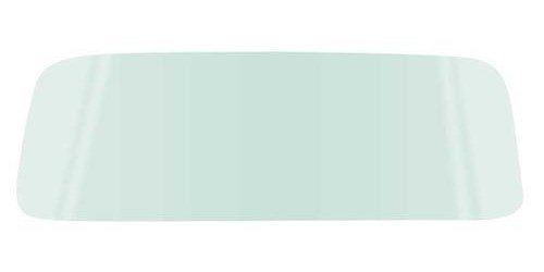 42006L Rear Window Glass 1969-70 Mustang Coupe; Light Green Tint