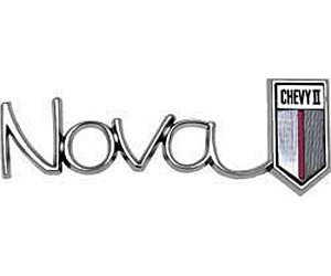 Standard Quarter Panel Emblem 1966-1967 Nova