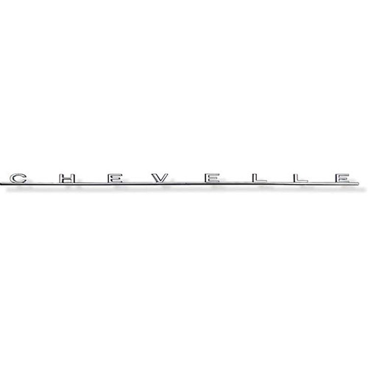 Rear Panel Emblem 1966-1967 Chevelle