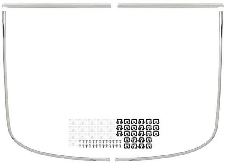 Window Molding for 1965-1966 Ford Mustang Fastback [Rear]