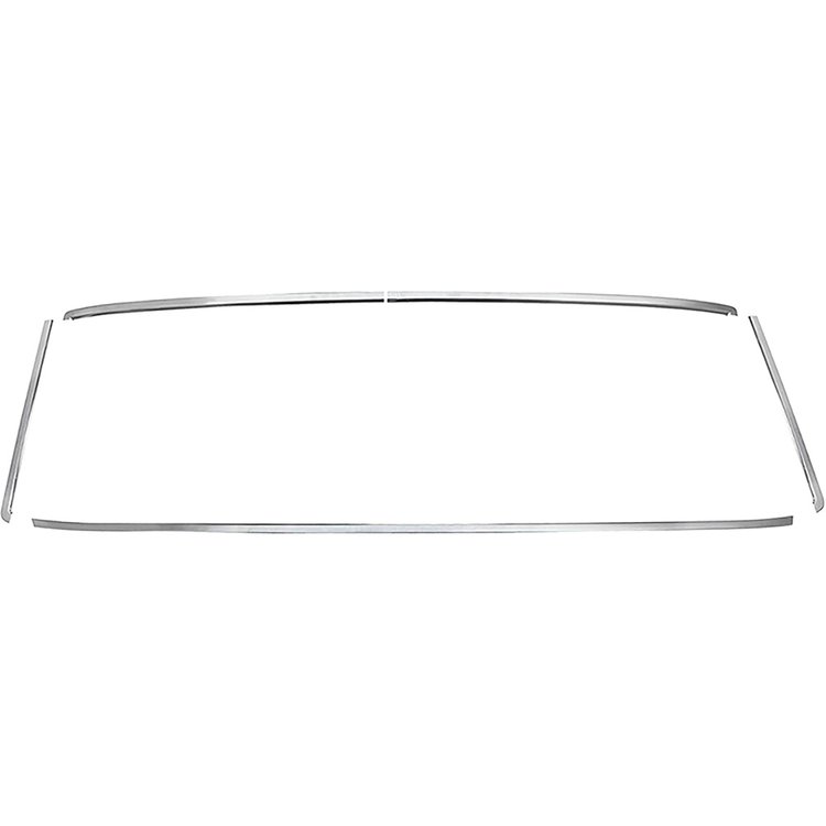 4430552K Rear Window Reveal Molding Set for 1964-1965 Chevy Chevelle, Malibu, Buick Special, Skylark