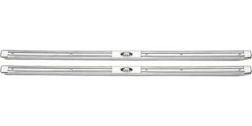 4754349 Door Sill Plates 1959-60 Impala And GM Full Size; 2-Door; Chevy, Buick, Olds, Pontiac; Pair