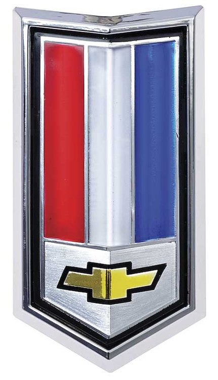 475527 Standard Grill Emblem 1978 Camaro; with Bow Tie Logo