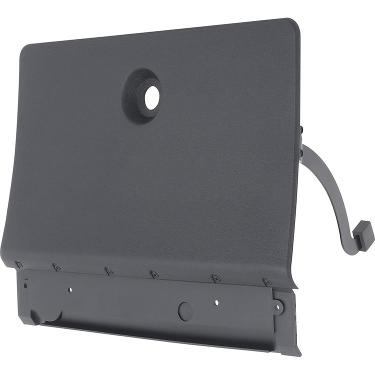 479646 Glove Box Door Assembly 1970-81 Pontiac Firebird; Without AC; Includes Steel Door; Black