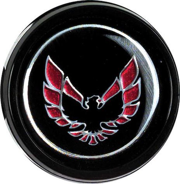 480433 1970-81 Firebird, Automatic Gearshift Button, Red Bird