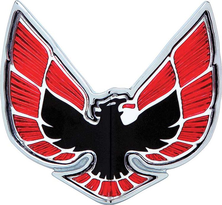 481543 Front Bumper Nose Panel Bird Emblem 1970-71 Firebird
