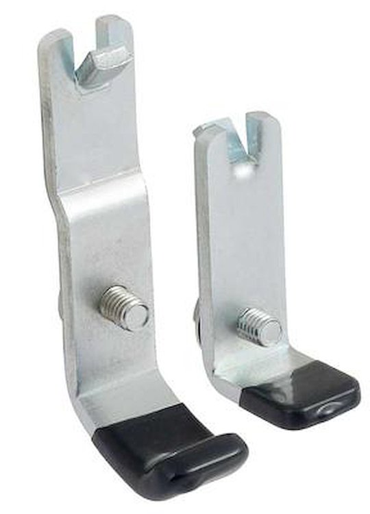 4833799 1961-64 Impala, Bel Air, 88, 98, Front Door Lower Window Stops, Pair