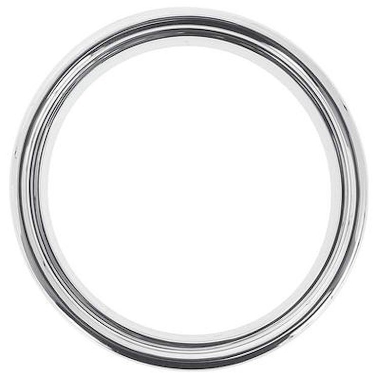 484707 1970-81 Firebird, Trans Am, Instrument Panel Trim Bezel, 2" Small, Chrome