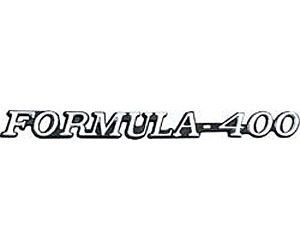 1972-75 Formula 400 Front Fender Emblem
