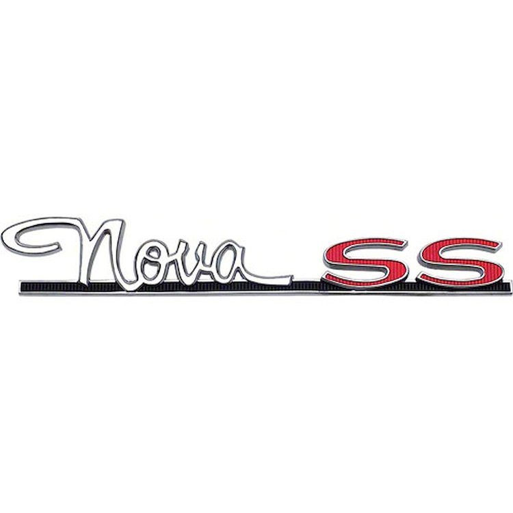 Quarter Panel Emblem 1963 Nova SS